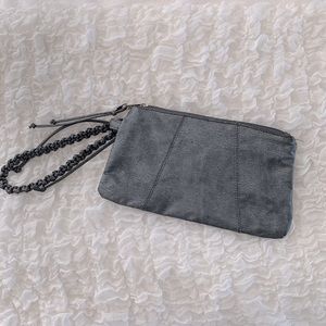 Steve Madden Metallic Wristlet